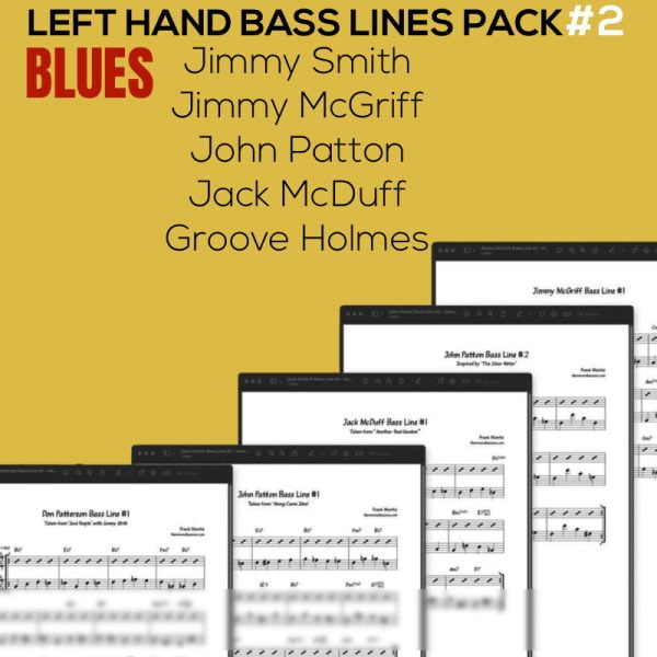 Left Hand Bass Line Pack #2