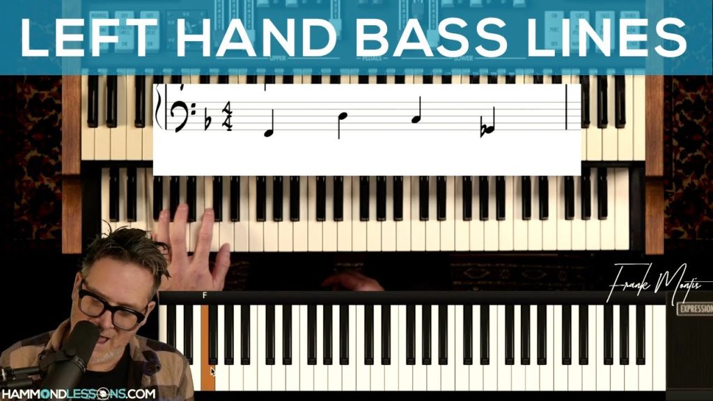 3 Essential Hammond Bass Lines for Jazz Blues in F