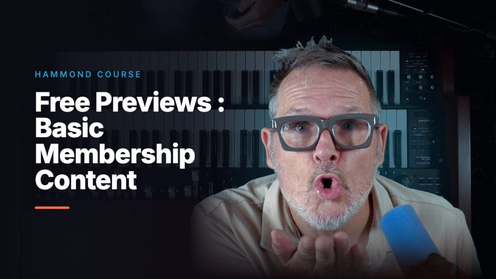 Free Previews : Basic Membership Content