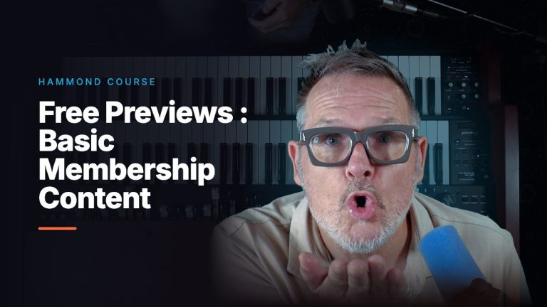 Free Previews : Basic Membership Content